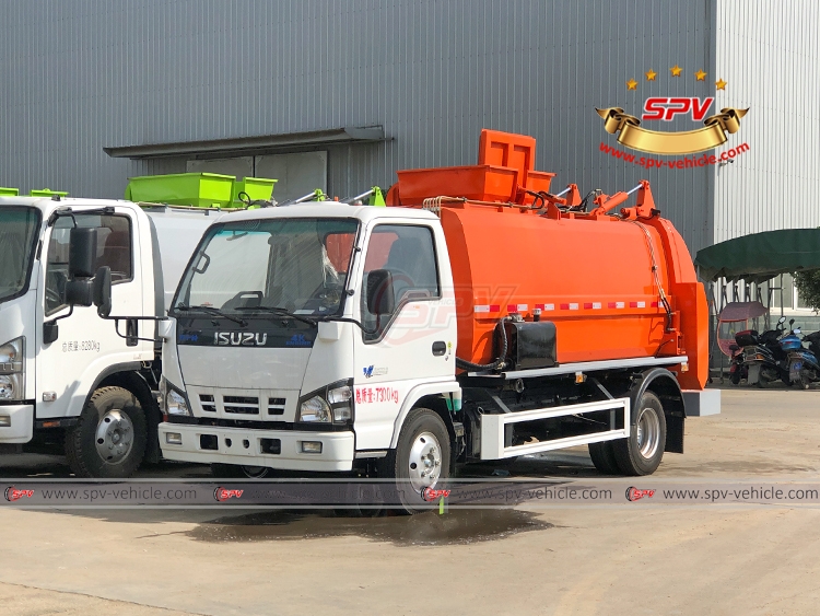 5,000 Litres Food Waste Garbage Truck ISUZU - LF